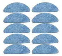 10 chiffons serpillères compatibles avec aspirateur robot Proscenic 830T, 820T, 820S, 800T et 820p- Laine et microfibres lavables résistantes longue durée [Novago] G