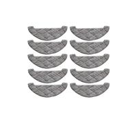 10 chiffons serpillères compatibles avec aspirateur robot Proscenic 850T , en laine et microfibres lavables résistantes longue durée [Novago] G