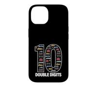 10 Chiffres d'anniversaire de Train Doubles Coque pour iPhone 14