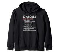 10 Choses Que j’Aime Moteur Essence Style rétro Humour Sweat à Capuche