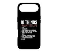 10 Choses Que Je Veux dans ma Vie Voitures Plus de Voitures Mécanique Voiture Coque pour iPhone Air