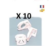 10 Clip fixation raccord durite tuyau filtre carburant Universel PEUGEOT CITROEN RENAULT ....