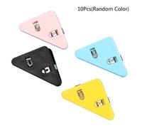 10 Clips De Reliure Triangulaire, Marque-Page, Carte De Visite, Facture, Enveloppe