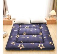 10 Cm D'épaisseur Matelas De Futon Japonais Portable Matelas De Camping Tapis De Couchage Tatami Soft Nonlip Tapis À Double Étage Tampon De Lit De Canapé De Canapé De Planche À Plancher Pliable
