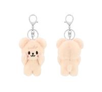 10 cm Stray Kids Porte-clés en peluche MAGNET série « ATE » SKZoo Porte-clés mignon porte-clés pendentif pour les fans (Puppym)