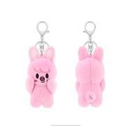 10 cm Stray Kids Porte-clés en peluche MAGNET série « ATE » SKZoo Porte-clés mignon porte-clés pendentif pour les fans (Dwaekki)