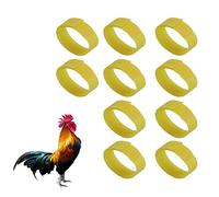 10 Colliers Anti-cris pour coqs, Colliers Anti-Crochets et Anti-Bruit, Ceintures de Cou en Nylon Anti-Bruit pour coqs afin d'éviter de déranger Les voisins avec Leurs cris. (Standard Type)