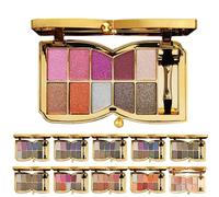 10 Colors Sparkle Shimmer Eyeshadow Palette, Glitter Eyeshadow Palette, Professional Makeup Glitter Eyeshadow Palette (07#)