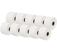 10 Compatibles Rouleaux Papier S0929100 51mm x 89mm Étiquettes pour Dymo LabelWriter 4XL 450 400 330 320 Twin Turbo Duo Seiko SLP 450 400 200 100 Pro Plus (300 Étiquettes par Rouleau, non adhésives)