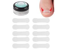 10 Comprimés De Bande De Correction D'incrustation, Patch De Correction D'oegulitis Indolore, Patch De Correction D'ongle D'orteil Flexion Élastique Pour Le Soin Des Pieds (Puissant)