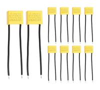 10 Condensateurs de Sécurité 0.68µF 275V X2 Condensateur Polypropylène