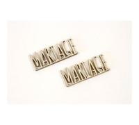 10 confettis de table mariage 4x1.7cm bois - hobi dek0950 Gris G