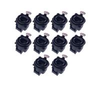 10 Connecteurs XLR RJ45 à Aiguille Coudée, Forme Carrée, pour Montage sur Panneau PCB, Châssis, Adaptateur XLR