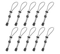 10 cordes élastiques pratiques adaptées aux accessoires de tente, fermeture sécurisée coupe-vent et organisation d'équipement, cordon élastique pour organisation en plein air