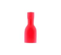 10 cosses clips femelles isolés rouge - Zenitech