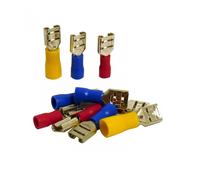 Zenitech 10 cosses Clips Femelles Plats