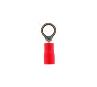 - 10 cosses rondes Ø4mm - Rouge