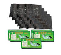 10 Coussinets de pièges Super Collants 60 * 27,5 cm Piège de Mucus piège à ravageur piège à Souris adapté à l'intérieur et à l'extérieur aux Toilettes Jardin