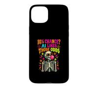 10% de Chances AI Likes Those Odds Humour Tech Drôle Coque pour iPhone 15 Plus