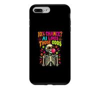 10% de Chances AI Likes Those Odds Humour Tech Drôle Coque pour iPhone 7 Plus/8 Plus