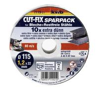 10 disques à tronçonner métaux 125x1,2 pour meuleuse