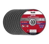 10 disques de coupe 115 x 1,0 mm pour meuleuse d'angle G