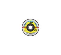 10 disques/plateaux convexes à lamelles zirconium SUPRA SMT 624 D. 125 x 22,23 mm Gr 80 - 322775 G