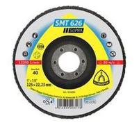 10 disques/plateaux convexes à lamelles zirconium SUPRA SMT 626 D. 180 x 22,23 mm Gr 40 - 321691 G