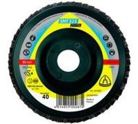 10 disques/plateaux convexes plats à lamelles zirconium EXTRA SMT 325 D. 125 x 22,23 mm Gr 40 - 321660 G