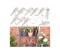 Royal Gardineer 10 doseurs dirrigation pour Pots de Fleurs, avec Pointe en Argile et Tuyau
