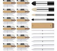 10 Drawing Blending Kits 60 Blending Stumps and 20 Sponge Tools 10 Sandpaper Pointer Drawing Art Bulk for Schools Art