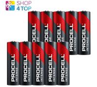 10 Duracell Procell Aa Lr06 Intense Alkaline Batteries 1.5V Mignon Exp 2032 Neuf