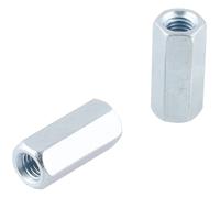 10 écrous de jonction pour tiges filetées en acier au carbone Easyfix M8