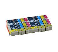 10 ECS Cartouche d'encre Compatible pour imprimante Epson Expression Premium XP510 XP520 XP600 XP605 XP610 XP615 XP620 XP625 XP700 XP710 XP720 XP800 XP820