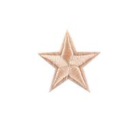 10 Écussons Brodés Étoiles Multicolores À Coudre Ou Repasser, Or Et Argent, For Vêtements, Appliqués, Loisirs Créatifs, Autocollants Rayures Pour Veste, Chapeau, Sac à Dos, Jean(Flesh)