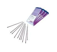 10 électrodes tungstène LANTHANE 1,5 % diamètre 2,4 x 150 mm - ABICOR BINZEL - 700.0933