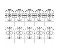 10 éléments de clôture - Vue de jardin | Éléments de protection de l'ancien SPELLIER | Terrace-Grass -uter End Decoration | Vue de protection des chiens | Écran de confidentialité design