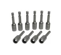 10 Embouts Douilles Magnétiques 8x65mm x Q.6 35 mm - 1/4 - Efficace et robuste - Beast