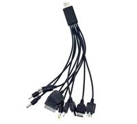 10 en 1 câble chargeur universel alimentation connecteurs - YXLILI - rétractable usb charge rapide téléphone multicanal compatible