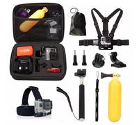 10 en 1 Go Pro accessoires ensemble pour GoPro 7 6 5 4 camera d'action Kit d'accessoires pour Go Pro 7sjcam Xiaomi Yi 4K Sport Cam Kits