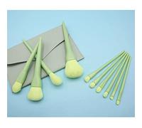 10 ensemble de pinceaux de maquillage ensemble complet de pinceaux à poudre en vrac outils de beauté pinceaux à paupières pinceau de réparation(Argento)