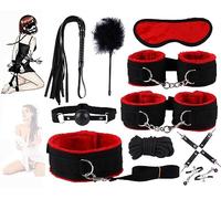 10 Ensemble De Vêtements Rouges Pièces, Modèle Crucifix, Nylon, Jouets Anti-stress Taille Réglable, équipement Fitness, Poids Yoga, Exercice Course, Cadeaux Pour Hommes Et Femmes