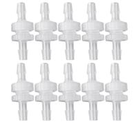 10 ensembles de connecteurs de cloison barbelés filetés ensemble de connecteurs de tube durables raccords de tuyau polyvalents et durables paroi intérieure lisse en plastique