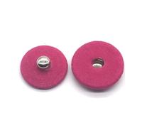 10 ensembles de grands boutons-pression en métal cuivré, adaptés,Rose 406,21 mm