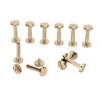 10 Ensembles de Rivets pour Vêtements Rivets en Cuir Résistant à la Rouille Pratique Pratique Facile à Installer Vis à Vêtements pour Sac de Ceintures Bricolage(10x4x20mm)