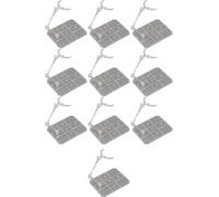 10 ensembles de support d'image d'action acrylique transparent d'anime - annonce -support -support -base