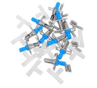 10 Ensembles Distributeur d'eau Lapin, Pipette Trois Voies | Installation Rapide, Surface Polie sans Bavures, Écoulement Pratique pour Élevage, Cochons D'inde, Chinchillas et Animaleries