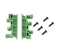 10 ensembles Support de circuit imprimé pour montage sur rail DIN 35mm Adaptateur de rail PCB DIN C45 Support de montage de circuit imprimé Titulaire Transporteur, Support et carte de connexion
