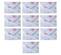 10 enveloppes à fleurs pliables de 15, 2 x, Phalaenopsis | Enveloppes de fleurs pour invitation faite à la main et carte de Noël de Saint-Valentin de mariage; Retourner les