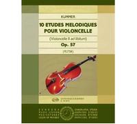 10 Etudes Melodiques Op. 57 (Violoncello Ii Ad Li / Recueil